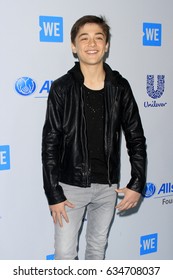 LOS ANGELES - APR 27:  Asher Angel At The We Day California 2017 At The Forum On April 27, 2017 In Inglewood, CA