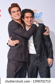 LOS ANGELES - APR 29:  KJ Apa And Charles Melton Arrives For The Netflix 'The Last Summer' Premiere On April 29, 2019 In Hollywood, CA