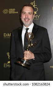 LOS ANGELES - APR 29:  Ron Carlivati At The 45th Daytime Emmy Awards At The Pasadena Civic Auditorium On April 29, 2018 In Pasadena, CA