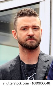 LOS ANGELES - APR 30:  Justin Timberlake at the *NSYNC Star Ceremony  on the Hollywood Walk of Fame on April 30, 2018 in Los Angeles, CA