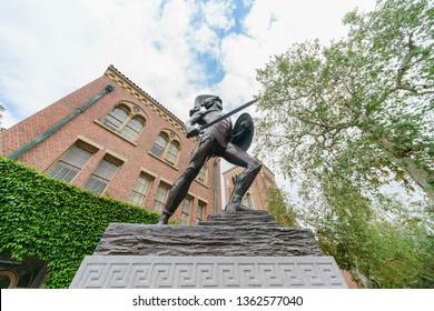 Los Angeles, APR 4: Tommy Trojan, Bovard Auditorium Of USC On APR 4, 2019 At Los Angeles, California