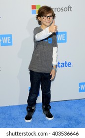 LOS ANGELES - APR 7:  Jacob Tremblay At The WE Day California 2016 At The The Forum On April 7, 2016 In Inglewood, CA