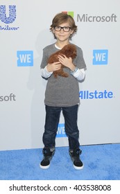 LOS ANGELES - APR 7:  Jacob Tremblay At The WE Day California 2016 At The The Forum On April 7, 2016 In Inglewood, CA