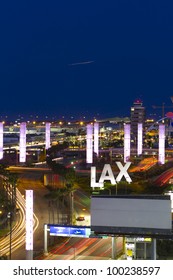 LOS ANGELES - APRIL 7: LAX airport on April 7, 2012 in Los Angeles, CA.the primary airport serving the Greater Los Angeles Area, the second-most populated metropolitan area in US(6th busiest airport)