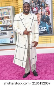 LOS ANGELES - AUG 01: Brian Tyree Henry Arrives For The Hollywood Premiere Of ‘Bullet Train’ On August 01, 2022 In Westwood, CA