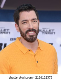 LOS ANGELES - AUG 01: Drew Scott Arrives For The Hollywood Premiere Of ‘Bullet Train’ On August 01, 2022 In Westwood, CA