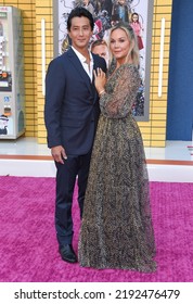 LOS ANGELES - AUG 01: Will Yun Lee And Jennifer Birmingham Arrives For The Hollywood Premiere Of ‘Bullet Train’ On August 01, 2022 In Westwood, CA