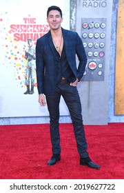 LOS ANGELES - AUG 03: Lewis Tan Arrives For The ‘Suicide Squad’ Hollywood Premiere On August 02, 2021 In Westwood, CA