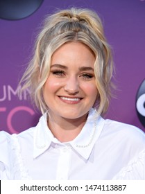 LOS ANGELES - AUG 05:  AJ Michalka Arrives For The ABC's Summer TCA All Star Party On August 05, 2019 In West Hollywood, CA                