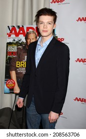 LOS ANGELES - AUG 1:  Cameron Monaghan At The AARP Luncheon IHO Jeff Bridges At The Spago On August 1, 2014 In Beverly Hills, CA