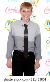 LOS ANGELES - AUG 10:  Nathan Gamble At The 2014 Teen Choice Awards At Shrine Auditorium On August 10, 2014 In Los Angeles, CA