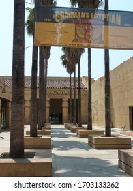 Los Angeles, AUG 11, 2009 - Exterior View Of The Egyptian Theatre Hollywood