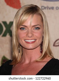 LOS ANGELES - AUG 12:  Jaime Pressly Arriving To FOX Fall Eco-Casino Party 2011  On August 12, 2011 In Culver City, CA