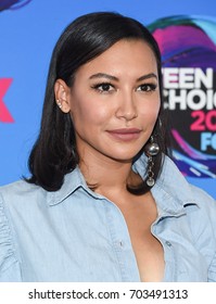 LOS ANGELES - AUG 13:  Naya Rivera Arrives For The Teen Choice Awards 2017 On August 13, 2017 In Los Angeles, CA