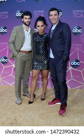 LOS ANGELES - AUG 15:  Jack Falahee, Amirah Vann, Conrad Ricamora At The ABC Summer TCA All-Star Party At The SOHO House On August 15, 2019 In West Hollywood, CA