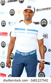 LOS ANGELES - AUG 2:  Dondre Whitfield At The Mike Tyson Celebrity Golf Tournament At The Monarch Beach Resort On August 2, 2019 In Dana Point, CA