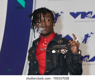 LOS ANGELES - AUG 27:  Lil Uzi Vert At The MTV Video Music Awards 2017 At The Forum On August 27, 2017 In Inglewood, CA