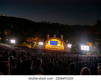 Los Angeles, Aug 29 2014 - John Williams Shows At The Hollywood Bowl Amphitheater