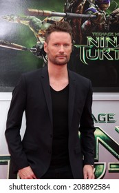 LOS ANGELES - AUG 3:  Brian Tyler At The Teenage Mutant Ninja Turtles Premiere At The Village Theater On August 3, 2014 In Westwood, CA