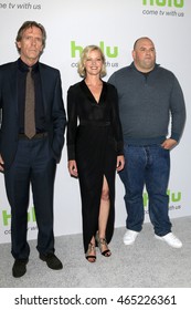 LOS ANGELES - AUG 5:  Hugh Laurie, Gretchen Mol, Ethan Suplee At The HULU TCA Summer 2016 Press Tour At The Beverly Hilton Hotel On August 5, 2016 In Beverly Hills, CA