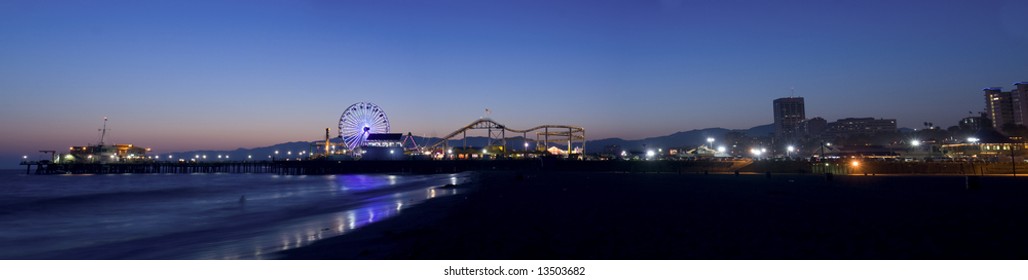 Los Angeles Beach Panoramic