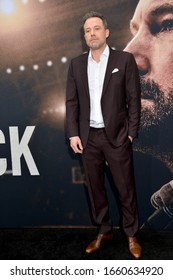 LOS ANGELES, CA: 01, 2020: Ben Affleck at the world premiere of "The Way Back" at the Regal LA Live.Picture: Paul Smith/Featureflash