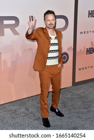 LOS ANGELES, CA: 05, 2020: Aaron Paul At The Season 3 Premiere Of HBO's 