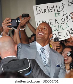 LOS ANGELES, CA - APRIL 1, 2015: Dwayne 