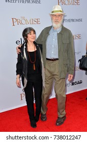 LOS ANGELES, CA. April 12, 2017: Actor James Cromwell & Wife Anna Stuart At The Premiere For 