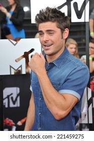 LOS ANGELES, CA - APRIL 13, 2014: Zac Efron At The 2014 MTV Movie Awards At The Nokia Theatre LA Live. 