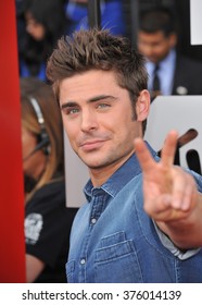 LOS ANGELES, CA - APRIL 13, 2014: Zac Efron At The 2014 MTV Movie Awards At The Nokia Theatre LA Live.