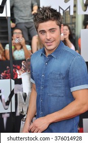 LOS ANGELES, CA - APRIL 13, 2014: Zac Efron At The 2014 MTV Movie Awards At The Nokia Theatre LA Live.