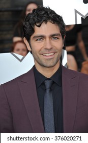 LOS ANGELES, CA - APRIL 13, 2014: Adrian Grenier At The 2014 MTV Movie Awards At The Nokia Theatre LA Live.