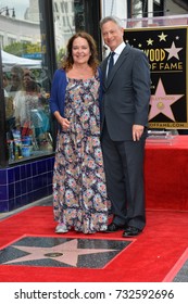 LOS ANGELES, CA - April 17, 2017: Gary Sinise & Moira Harris At The Hollywood Walk Of Fame Star Ceremony Honoring Actor Gary Sinise.