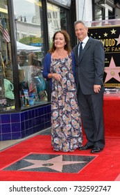 LOS ANGELES, CA - April 17, 2017: Gary Sinise & Moira Harris At The Hollywood Walk Of Fame Star Ceremony Honoring Actor Gary Sinise.