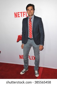 LOS ANGELES, CA - APRIL 2, 2015: Racing Driver Nelson Piquet Jr. At The Premiere Of Netflix Series 