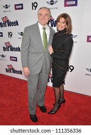 LOS ANGELES, CA - APRIL 23, 2009: Los Angeles Police Chief William J. Bratton & Wife Rikki Klieman At The Launch Of BritWeek In Los Angeles