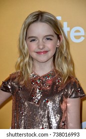 LOS ANGELES, CA - APRIL 4, 2017: Actress McKenna Grace At The Premiere For 