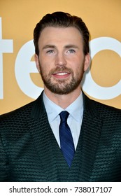 LOS ANGELES, CA - APRIL 4, 2017: Actor Chris Evans At The Premiere For 