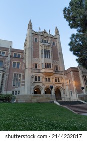 Los Angeles, CA - April 5 2022: Academic Building At UCLA In Early Morning