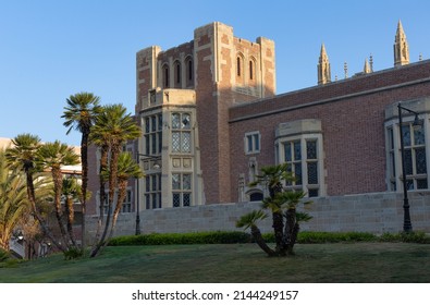 Los Angeles, CA - April 5 2022:  Academic Building On The Campus Of UCLA