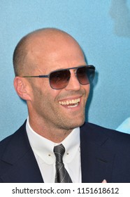 LOS ANGELES, CA - August 06, 2018: Jason Statham At The US Premiere Of 