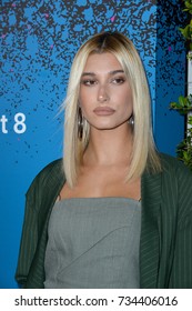 LOS ANGELES, CA - August 07, 2017: Hailey Baldwin At The Launch Party For Apple Music's 