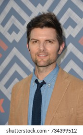 LOS ANGELES, CA - August 08, 2017: Adam Scott At The Fox TCA After Party At Soho House, West Hollywood