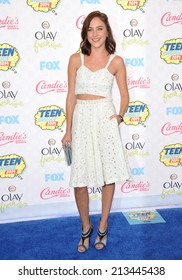 LOS ANGELES, CA - AUGUST 10, 2014: Haley Ramm At The 2014 Teen Choice Awards At The Shrine Auditorium. 