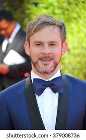 LOS ANGELES, CA - AUGUST 16, 2014: Dominic Monaghan At The 2014 Creative Arts Emmy Awards At The Nokia Theatre LA Live.