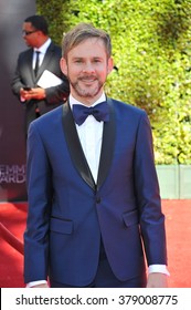 LOS ANGELES, CA - AUGUST 16, 2014: Dominic Monaghan At The 2014 Creative Arts Emmy Awards At The Nokia Theatre LA Live.