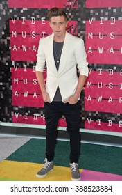 LOS ANGELES, CA - AUGUST 30, 2015: Brooklyn Beckham At The 2015 MTV Video Music Awards At The Microsoft Theatre LA Live.