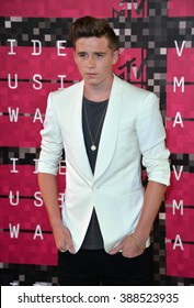 LOS ANGELES, CA - AUGUST 30, 2015: Brooklyn Beckham At The 2015 MTV Video Music Awards At The Microsoft Theatre LA Live.