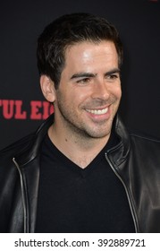 LOS ANGELES, CA - DECEMBER 7, 2015: Actor Eli Roth At The Premiere 